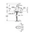 Смеситель для умывальника Grohe Eurosmart 33188002 хром