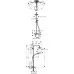 Душевая система Hansgrohe Croma Select E 180 Showerpipe 27258400 Хром