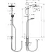 Душевая система Hansgrohe Crometta S Showerpipe 240 1jet EcoSmart 27270000 Хром