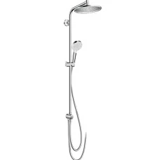 Душевая система Hansgrohe Crometta S Showerpipe 240 1jet EcoSmart 27270000 Хром