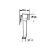 Лейка для биде Grohe Tempesta-F Trigger Spray 27512001