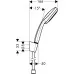 Душевой комплект Hansgrohe Croma 100 Multi/Porter S 160 27595000 хром