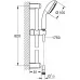 Душевой комплект Grohe Tempesta 100 27794001 Хром