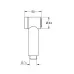 Лейка для биде Grohe Sena Trigger Spray 35 26328000