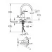 Смеситель для кухни Grohe Eurosmart 33202DC2 нержавеющая сталь