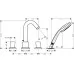 Смеситель для ванны Hansgrohe Logis 71314000 хром