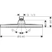 Верхний душ Hansgrohe Crometta S 240 26723000