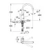 Смеситель для кухни Grohe Concetto 32661001 хром