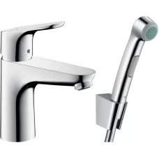 Смеситель с гигиенической лейкой Hansgrohe Focus 31927000 хром