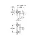 Смеситель для душа Grohe BauLoop 23340000 хром