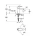 Смеситель для умывальника Grohe Eurosmart 23326000 хром