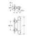 Смеситель для душа Grohe Grohtherm 1000 34143003 хром