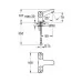 Смеситель для умывальника Grohe Costa L 21100001 хром