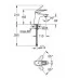 Смеситель для умывальника Grohe Eurostyle 32468003 хром