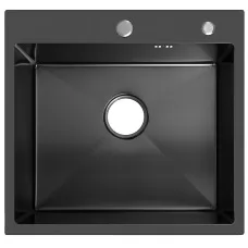 Кухонная мойка Arfeka ECO AR 500*500 BLACK PVD NANO DECOR