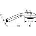 Лейка для душа Hansgrohe Crometta 85 1jet 28585000