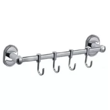 Планка с крючками Ledeme L1915-4 хром