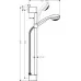 Душевой комплект Hansgrohe Crometta 85 27767000