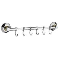 Планка с крючками Ledeme L204-6 хром
