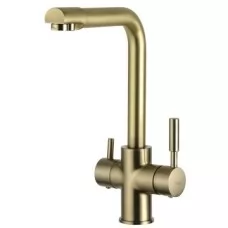 Смеситель для кухни под фильтр Frap F4352-4 Бронза