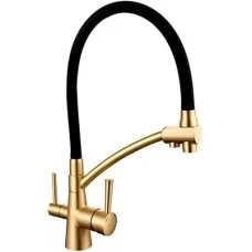 Смеситель для кухни под фильтр Gappo G4398-1 Бронза