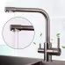 Смеситель для кухни под фильтр Gappo G4399-1 Нержавеющая сталь