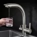 Смеситель для кухни под фильтр Gappo G4399 Нержавеющая сталь