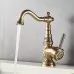 Смеситель для умывальника Gerhans K11018 бронза