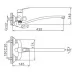 Смеситель для ванны Frap F2213-40F-2 Хром