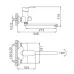 Смеситель для ванны Frap F2270-30F-2 Хром