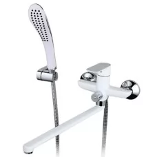 Смеситель для ванны Gappo Noar G2248-35F Хром/белый
