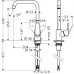 Смеситель для кухни Hansgrohe Focus 31820000 хром