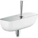 Смеситель для душа Hansgrohe PuraVida 15672400 хром/белый