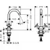Смеситель для кухни Hansgrohe Logis Classic 71285000 хром
