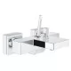 Смеситель для ванны Grohe Eurocube Joy 23666000 хром