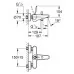 Смеситель для ванны Grohe Eurodisc Joy 23431000 хром