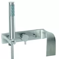Смеситель для ванны Zorg SZR-925320 COBRA 1W Нержавеющая сталь