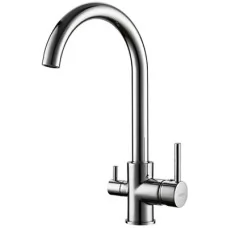 Смеситель для кухни под фильтр Ledeme L4255-3 хром