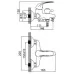 Смеситель для ванны Ledeme L3135 Хром