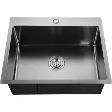 Кухонная мойка GranFest GF-6545 PVD графит