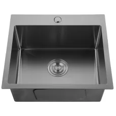 Кухонная мойка GranFest GF-5050 PVD графит