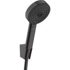 Душевой набор Hansgrohe Pulsify 105 3 jet 24302670 черный матовый