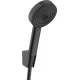 Душевой набор Hansgrohe Pulsify 105 3 jet 24302670 черный матовый