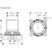 Смеситель для ванны скрытая часть HansGrohe Axor Stark 10452180