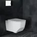 Унитаз с инсталляцией Roxen StounFix Slim 518414 с унитазом 530145-01 с кнопкой Santi 410260CH 
