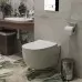 Унитаз с инсталляцией Roxen StounFix Slim 593355 с унитазом 530155-01 с кнопкой Caspia 410280CH