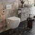 Унитаз Roxen Antares Bidet 530185-01Х 36,5x48,5 с функцией биде белый (подвесной)