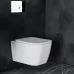 Унитаз с инсталляцией Roxen StounFix Slim 592045 с унитазом 530135-01 с кнопкой Caspia 410280CH