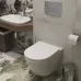 Инсталляция для унитаза Roxen StounFix Slim 710200 с кнопкой Caspia 410280M