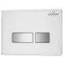 Инсталляция для унитаза Roxen StounFix Slim 710200 с кнопкой Glass 430280W
